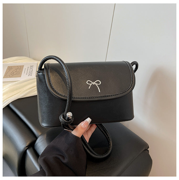 Minimalistische Schleifen-Detail Crossbody-Handtasche Brehn