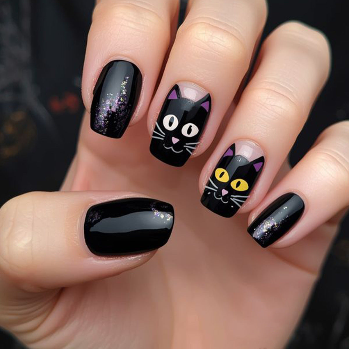 Kat-Themen 3D Nagelkunst Erweiterungen Brehn