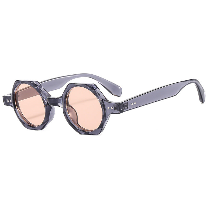 Damen Geometrische Sonnenbrille im auffälligen Design Brehn