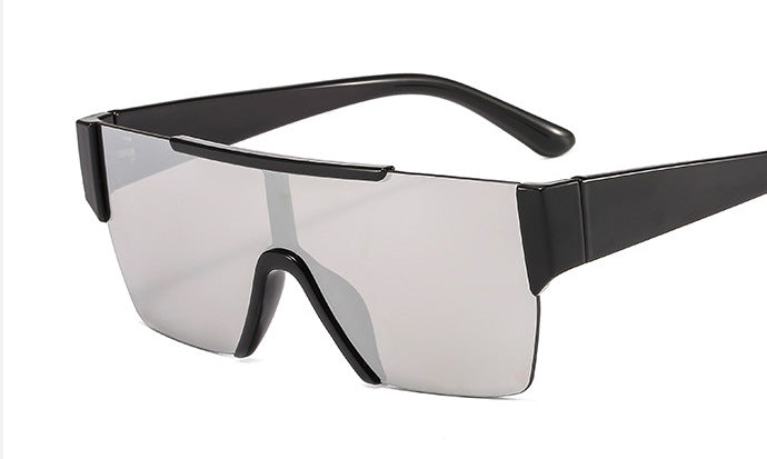 Futuristische Blockrahmen Sonnenbrille
