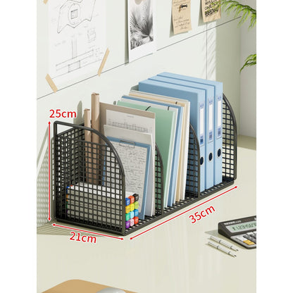 Multi-Ebenen Winkel-Mesh-Schreibtisch Datei- und Ordner-Organizer