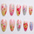Kunstvolle Nagelspitzen mit floralen Designs Brehn