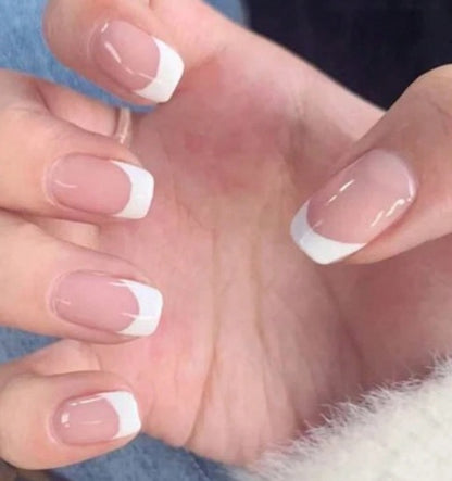 Elegante französische Spitzen-Acryl-Nagelverstärkungen Brehn 1789915301