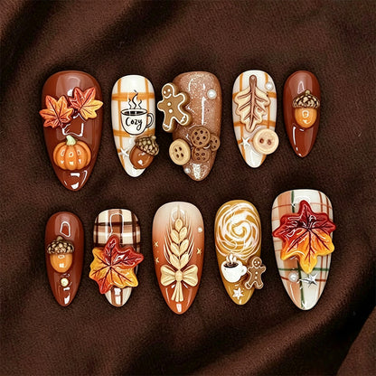 Kunstvolles Nageldesign Brehn