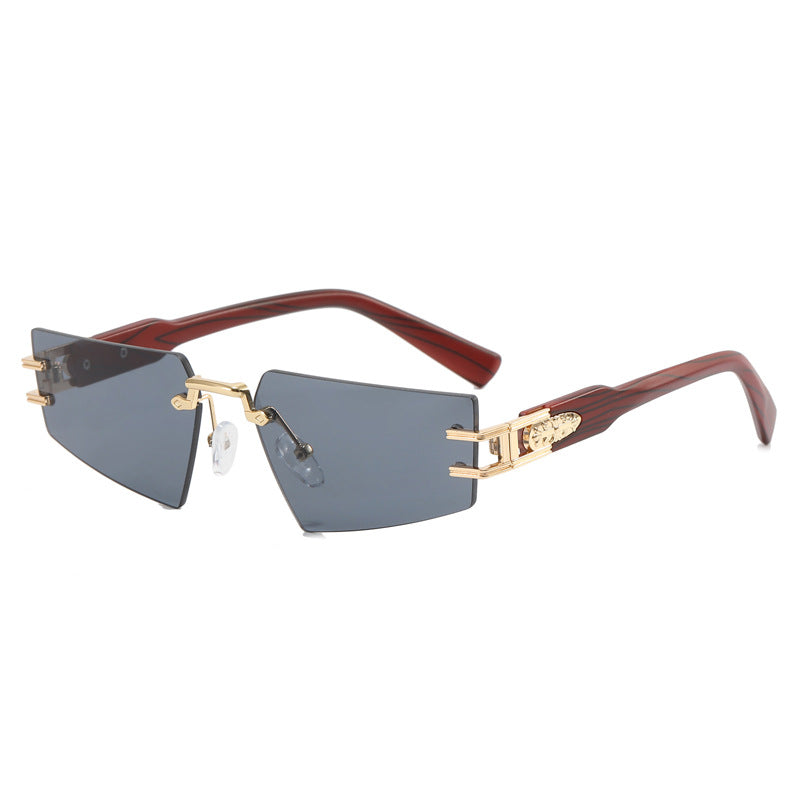 Damen modische Sonnenbrille mit eleganter quadratischer Rahmenkonstruktion und luxuriösen Details Brehn