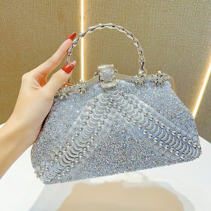 Glamouröse handgefertigte Abendtasche