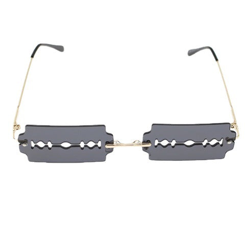 Damen Modische Retro-Sonnenbrille im einzigartigen Design Brehn
