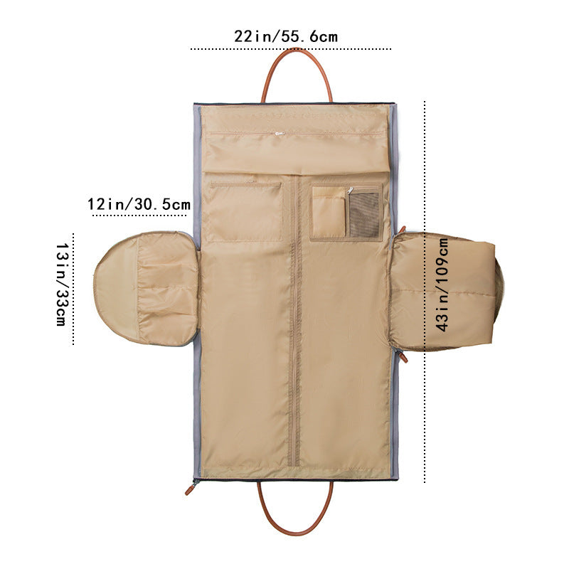 Elegante Reisetasche mit Praktischen Außentaschen Brehn