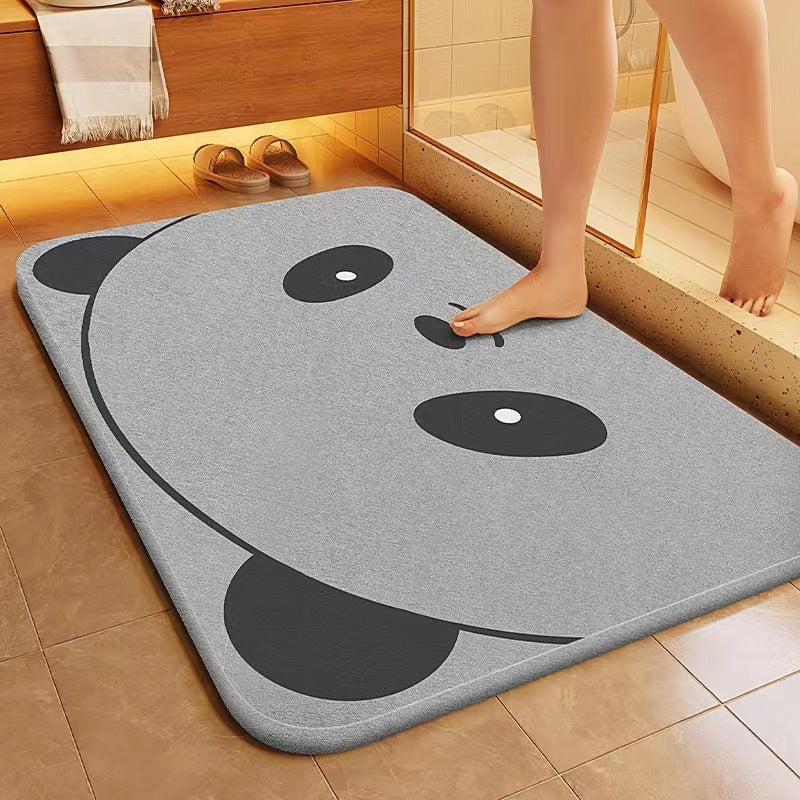 Niedlicher Panda-Themen-Plüsch-Badematte