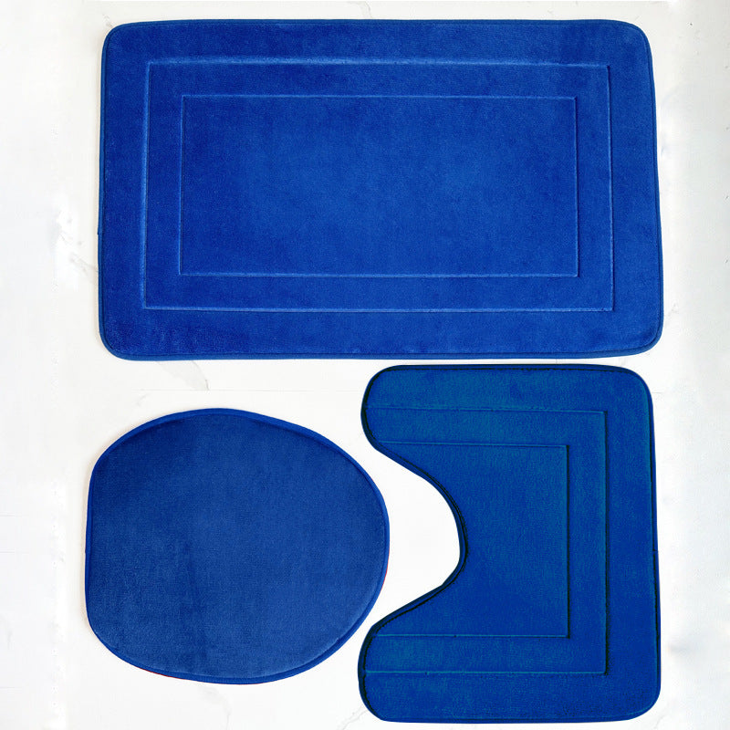 Plüschweiche Badematten-Set Brehn