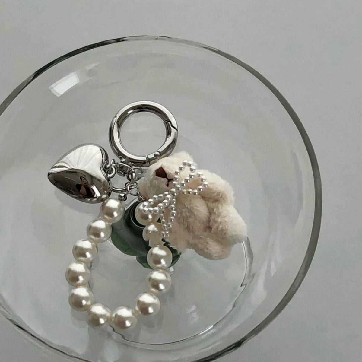 Plüschbär Schlüsselanhänger Halter Brehn