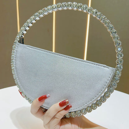 Kristallgriff Abendtasche
