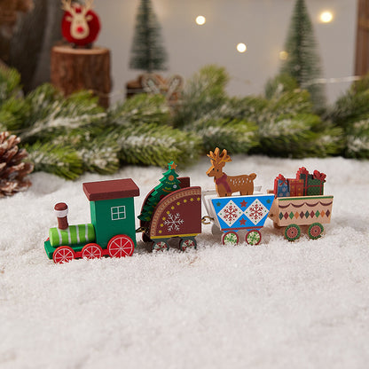Dekoratives Weihnachtszug-Set Brehn