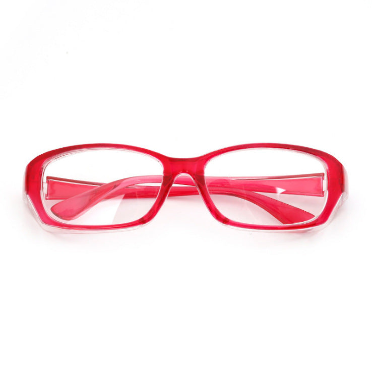 Damen modische rechteckige Brille mit robustem Rahmen Brehn