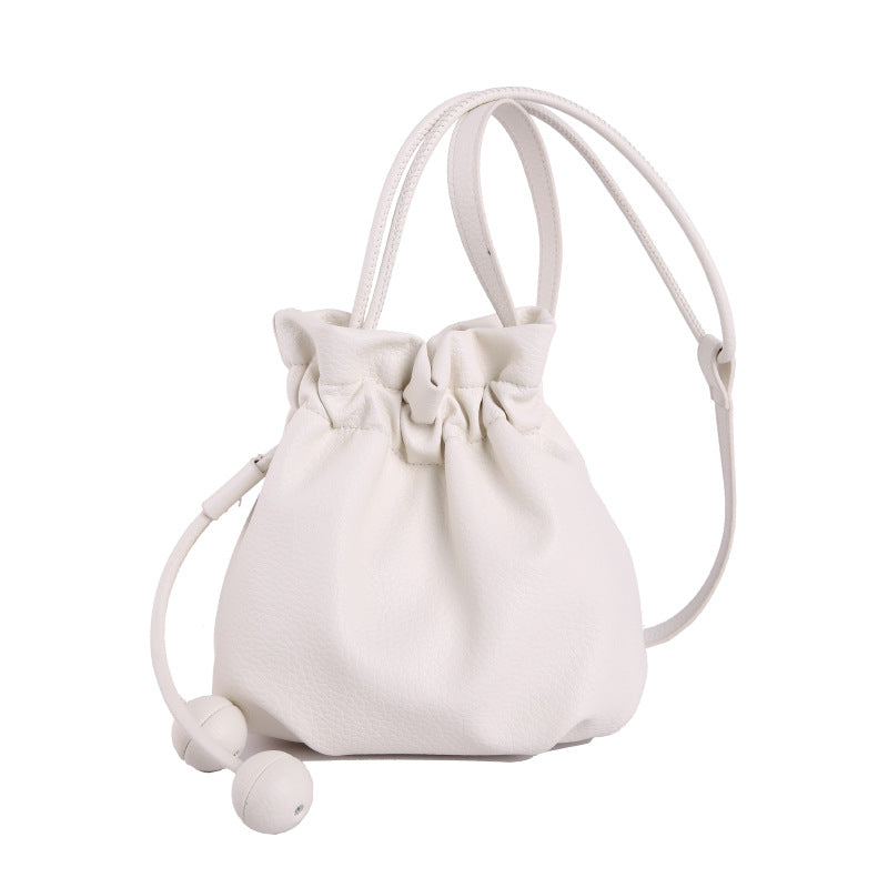 WoStylish Drawstring Bucket Handtasche Brehn
