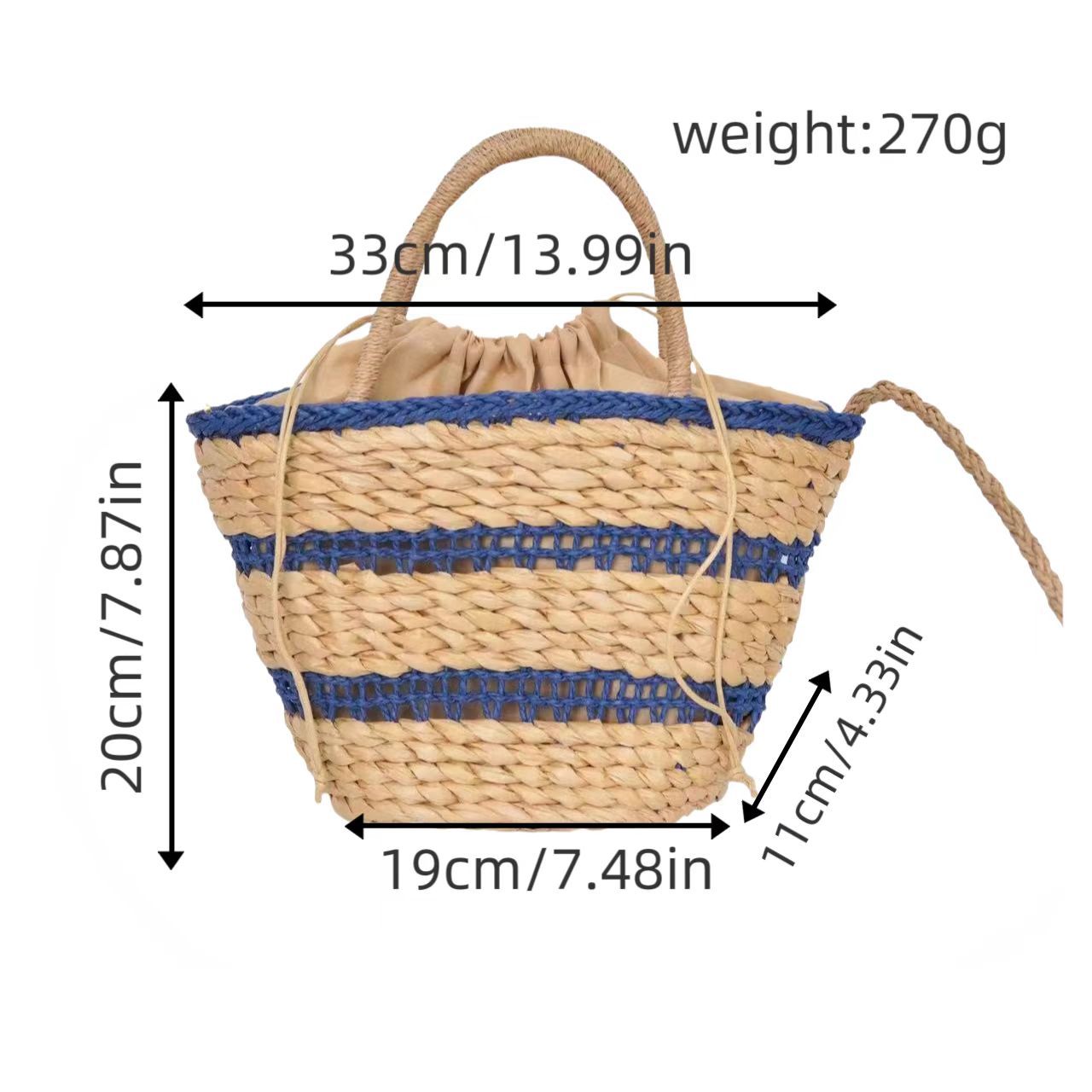 Geflochtene Sommerhandtasche Brehn