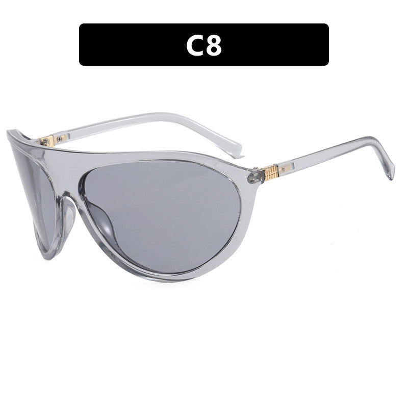 Damen Cat-Eye Sonnenbrille mit einzigartigem Design und schützendem UV-Filter Brehn