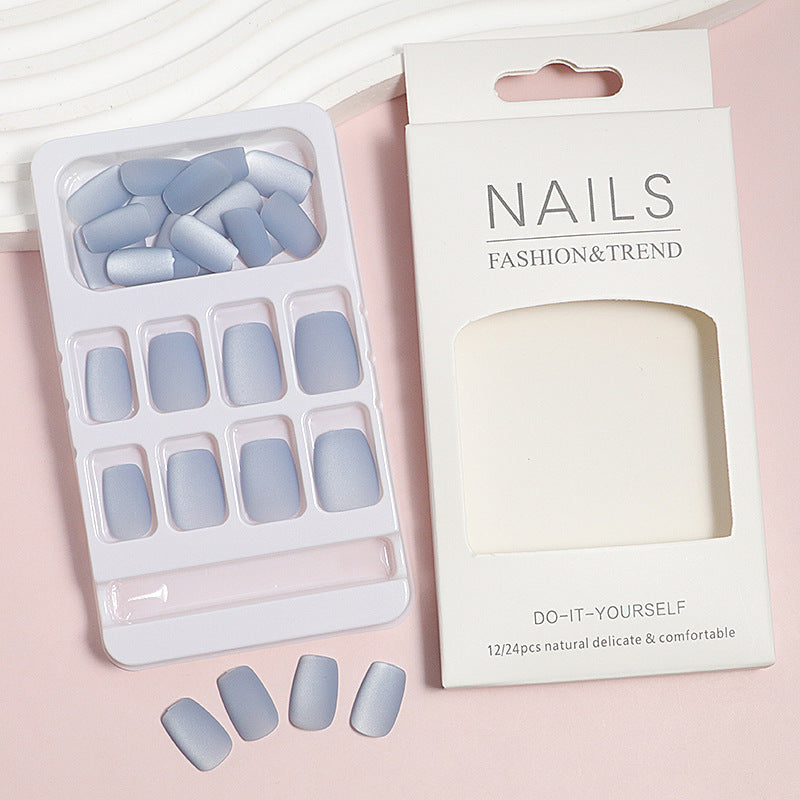 DIY natürliche Finish Press-On Nagelspitzen Brehn