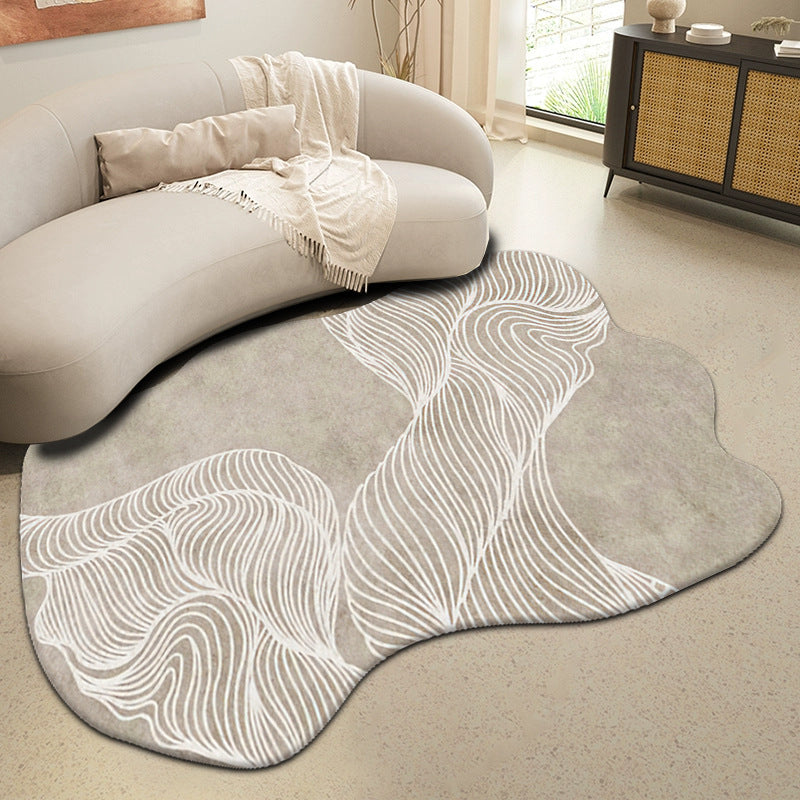 Abstract Wave Design Teppich