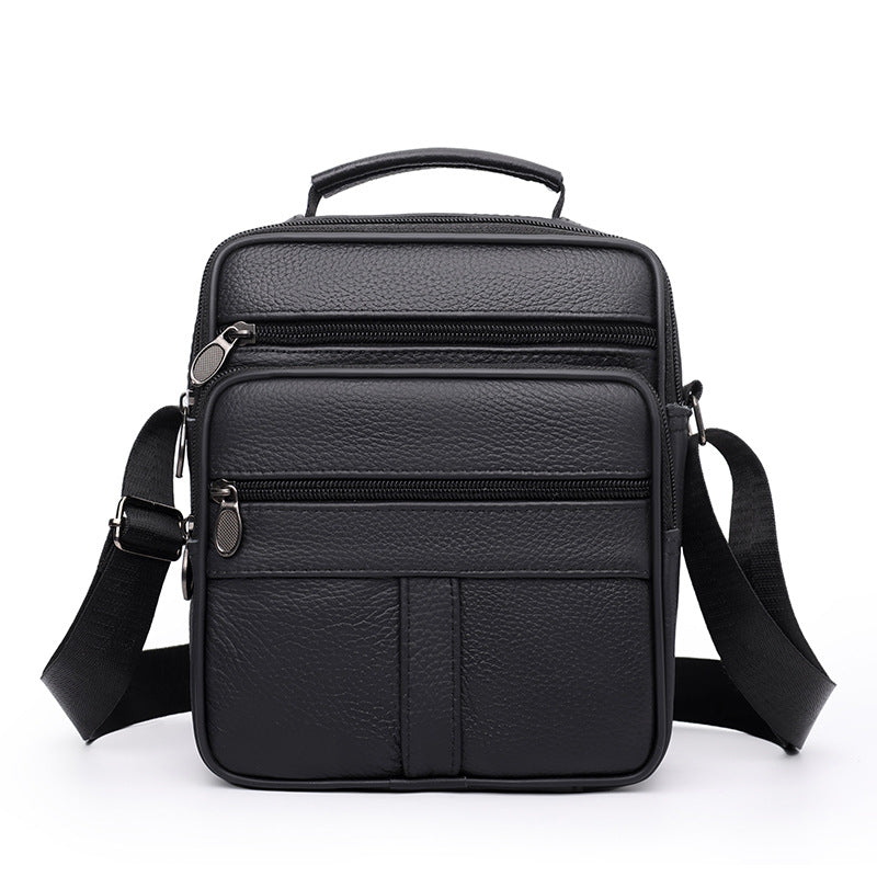 Premium Leder Messenger Bag Brehn