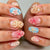 Küsten-Themen Press-On Nagelkunst Set Brehn