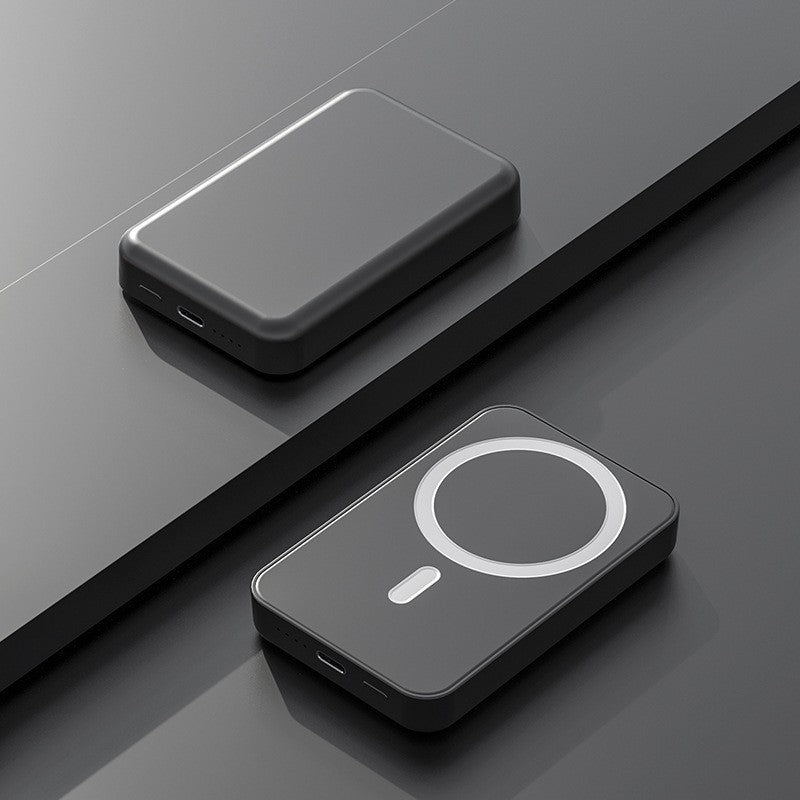 Tragbare Induktions-Powerbank mit Integriertem Kabelmanagement Brehn