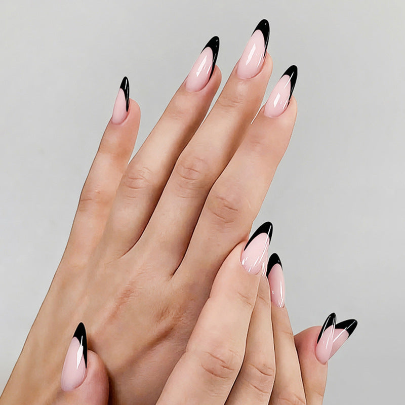 Elegantes Mandel Press-On Nail Set Brehn