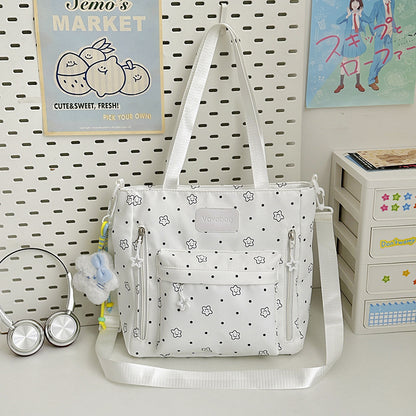 Trendige Floral Print Rucksack Brehn
