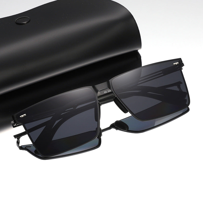Modische Übergroße Sonnenbrille Brehn