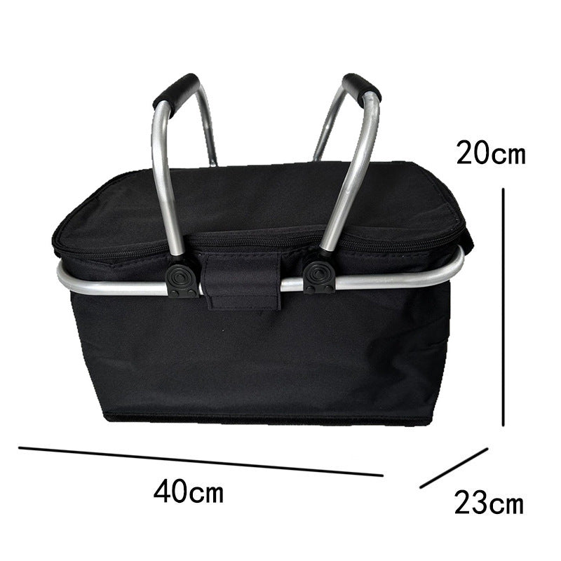 Kühltasche mit Robustem Aluminiumrahmen und Isolierendem Innenfutter Brehn