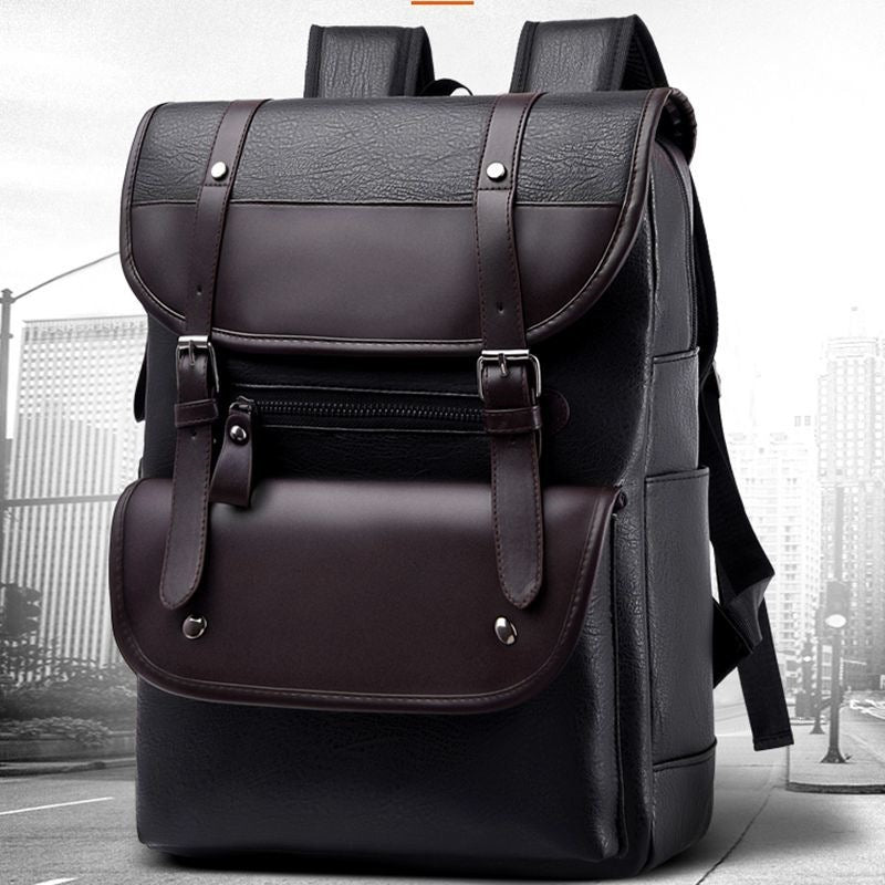 Backpack Aus Hochwertigem Kunstleder Mit Multifunktionalem Fächersystem Brehn