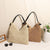 Geflochtene Schultertasche Aus Naturmaterialien Brehn