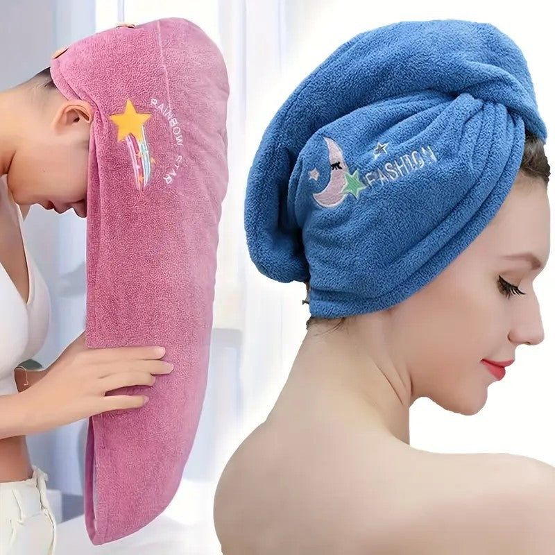Damen Handtuch mit Sternmotiv Brehn