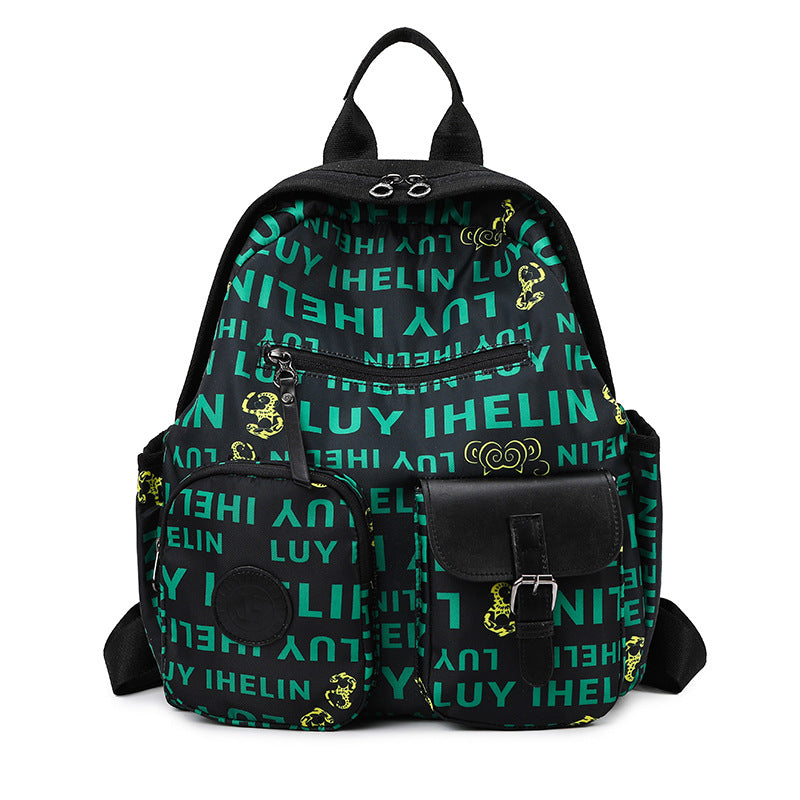 Blumenmuster Rucksack Brehn