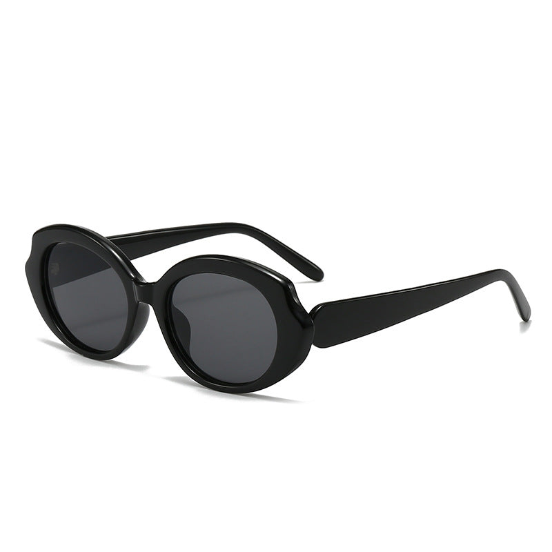 Damen modische runde Designer-Sonnenbrille Brehn
