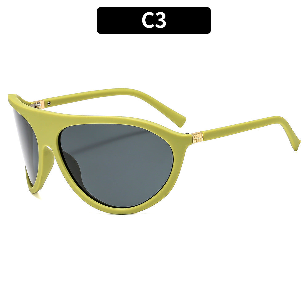 Künstlerische Schild Sonnenbrille