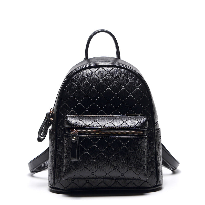 Stylische Strukturierte Mini-Rucksack Brehn