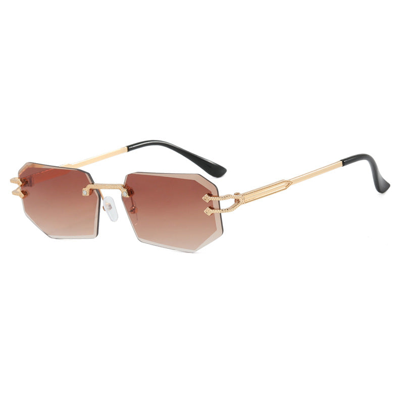 Damen geometrische Fashion-Sonnenbrille Brehn