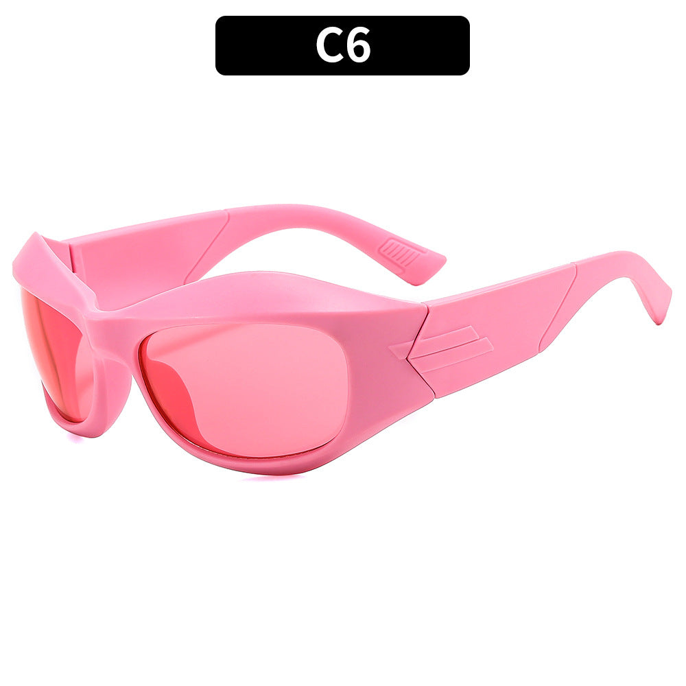Sportliche Schutzwickel-Sonnenbrille