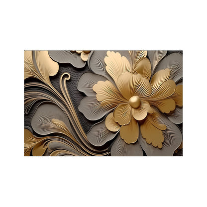 3D Floral Design Badmatte Brehn