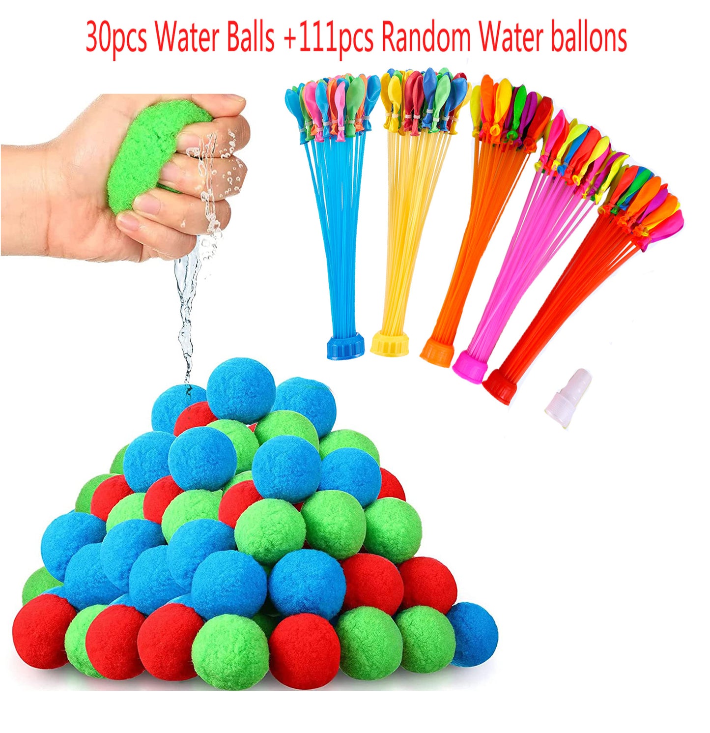 Unisex Wasserballons und weiche Wasserbälle Set Brehn