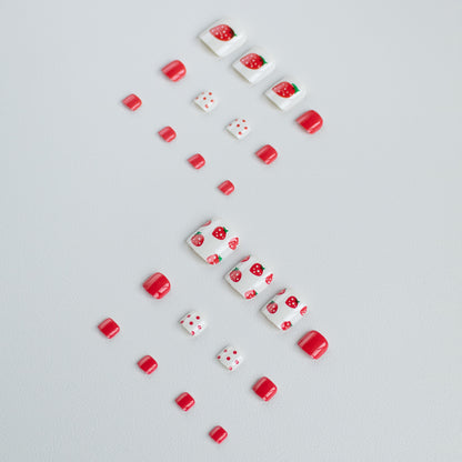 Trendy Pediküre Nagelkunst