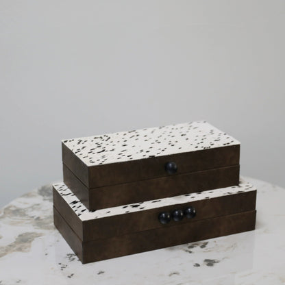 Elegante dekorative Aufbewahrungsbox