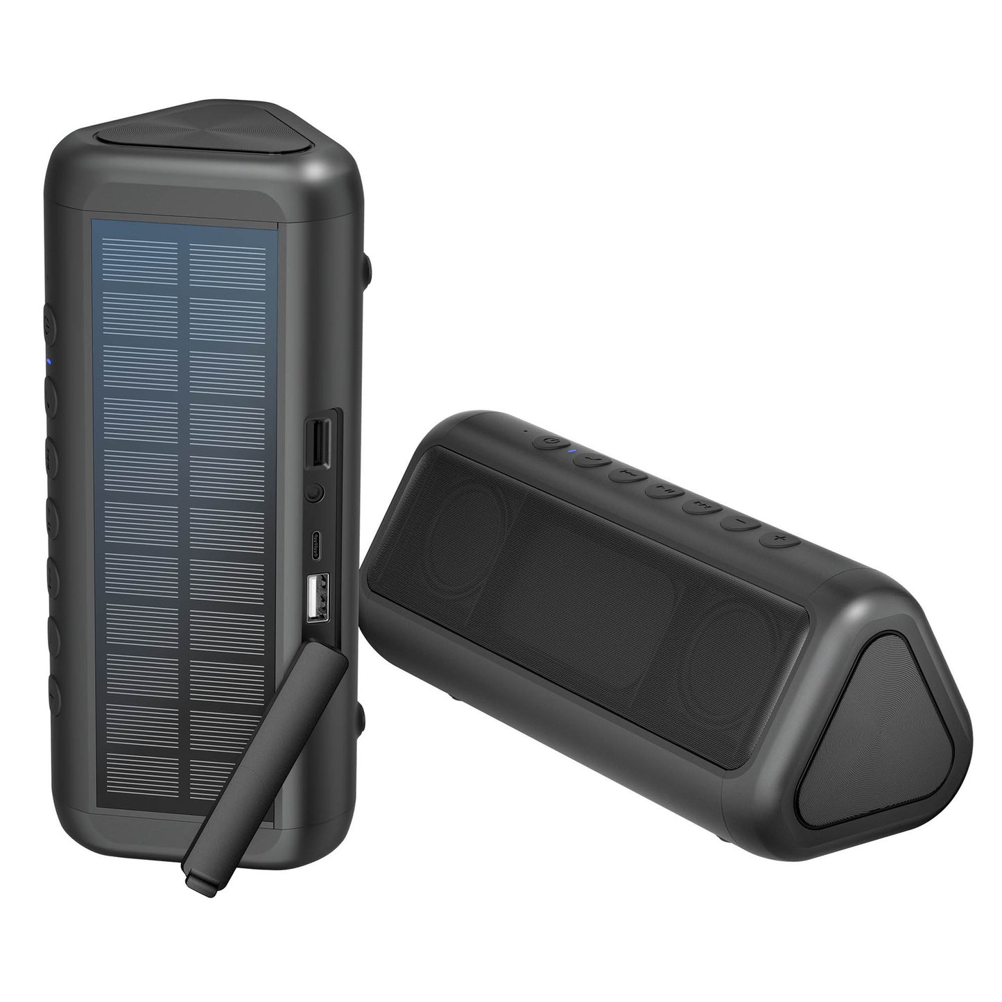 Tragbarer Bluetooth-Lautsprecher mit Solar-Ladefunktion Brehn