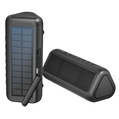 Tragbarer Bluetooth-Lautsprecher mit Solar-Ladefunktion Brehn