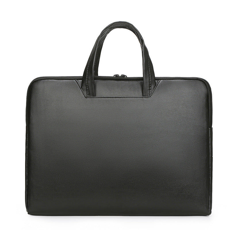 Professionelle Leder Laptop Hülle Brehn