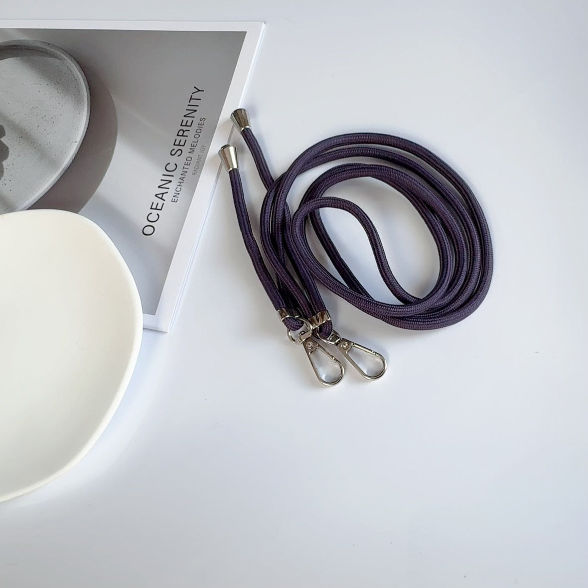 Verstellbare Lanyard mit doppelten Clips Brehn