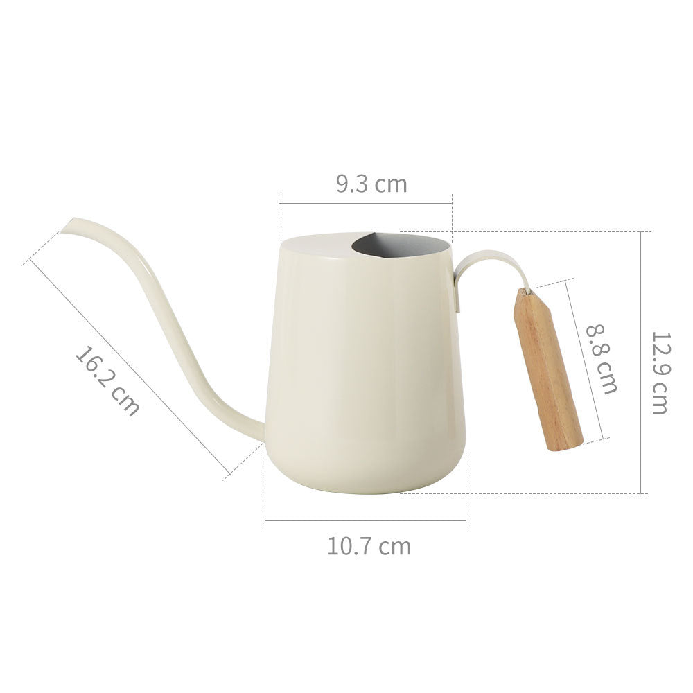 Elegante Edelstahl Gießkanne