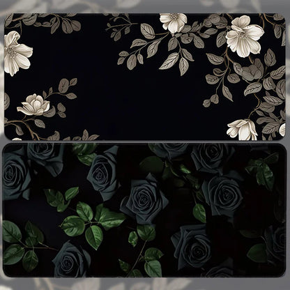 Florales Design Schreibtischunterlage