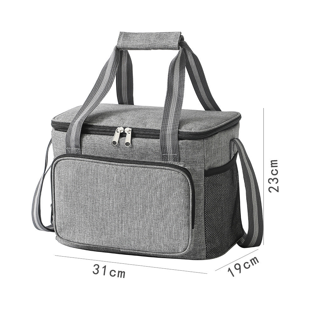 Damen Isolierte Kühltasche mit praktischen Außentaschen Brehn
